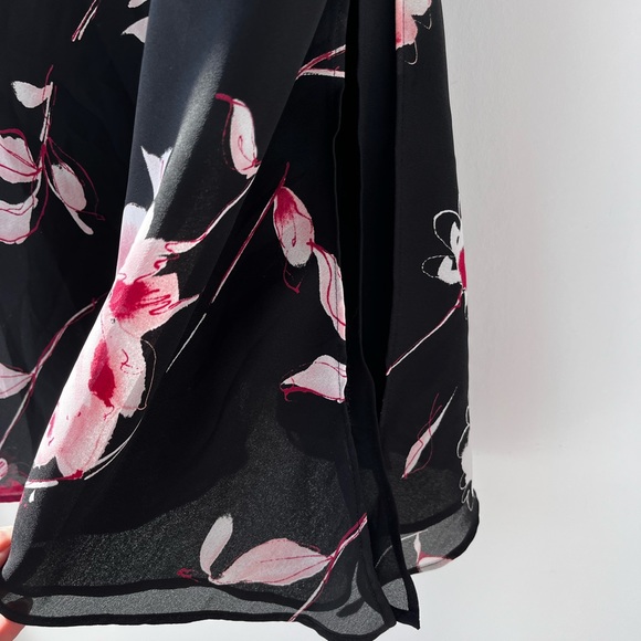 ✅ SALE Vintage Floral Cowl Neck Midi Dress -Wedding Guest - Picture 5 of 10